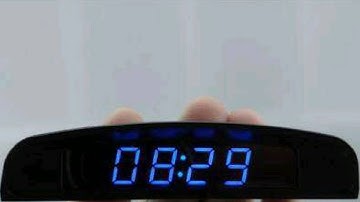 Beautiful Mini Digital car clock 4 in 1 functions