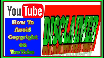 Disclaimer for youtube video //How to add copyright disclaimer in video description