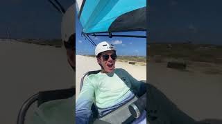 Land sailing in Bonaire!
