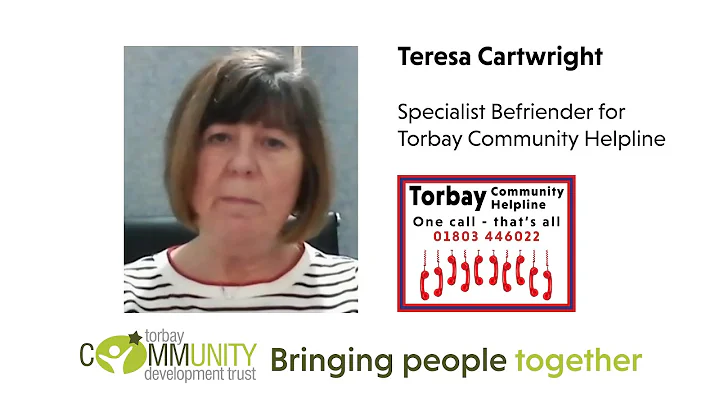 Teresa Cartwright, Specialist Befriender for Torba...