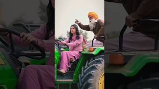 Girls Vs boys 👧best tractor drive in india new driving style in girls🤯😱 #ytshorts #tractor #stunt