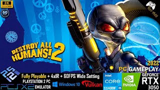 God of War 2 PC Gameplay, PCSX2, VULKAN, Full Playable, PS2 Emulator, 2k60FPS