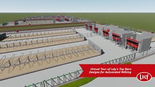 Virtual Tour of Lely's Top Barn Designs for Automated Milking