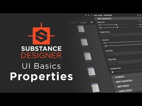 Substance Designer UI Basics: Properties