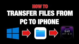 How To Transfer Files From PC To iPhone 2023