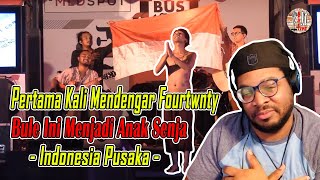 Pertama Kali Mendengar Fourtwnty, Bule Ini Menjadi Anak Senja - Reaction YT