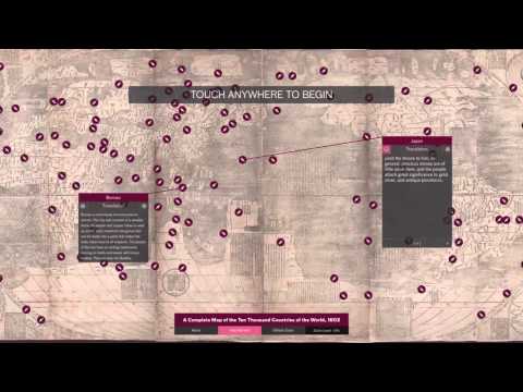 Preview of Ricci map interactive at Asian Art Museum