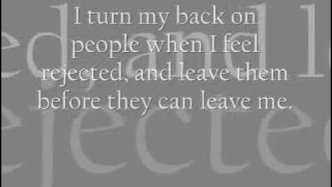 Borderline Personality Disorder, how I feel.