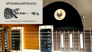 Video thumbnail of "The King's Dirty Blues Backing Track in C"