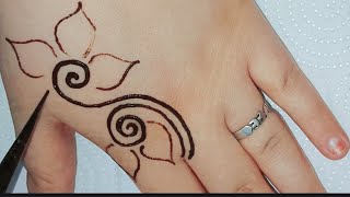 تعليم نقش الحناء للمبتدئين Teaching henna inscription for beginners