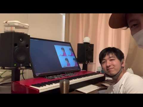 I tried practicing the full version of "Racing into the Night" with Tao-san