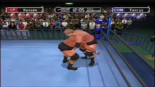 King of Colosseum Red & Green Matches Stan Hansen vs Genichiro Tenryu