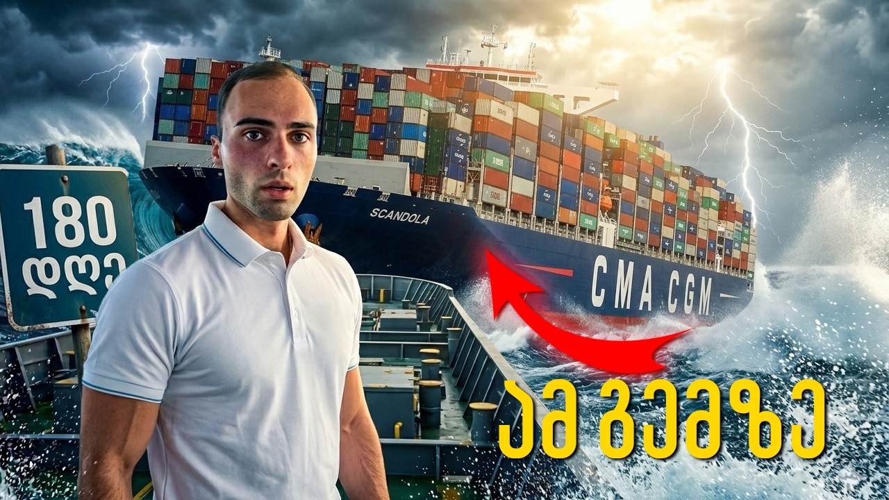 180 დღე ოკეანეში - როგორია მეზღვაურის ცხოვრება