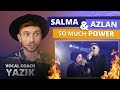 Vocal Coach YAZIK reaction to Salma & Azlan - Sepi Sekuntum Mawar Merah & Hukum Karma (LIVE)