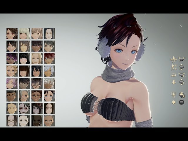 Gematsu on X: Code Vein character customization gameplay    / X