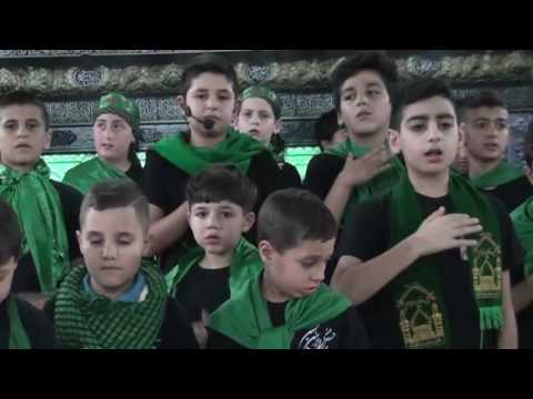 زينب تندب حسين من احياء ليالي محرم للكشاف اللبناني البرازيلي