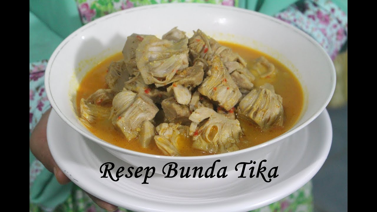 Resep Sayur Santan Nangka Muda Spesial Gurih dan Enak - YouTube