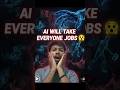 AI will take everyone jobs 🤯 #shorts