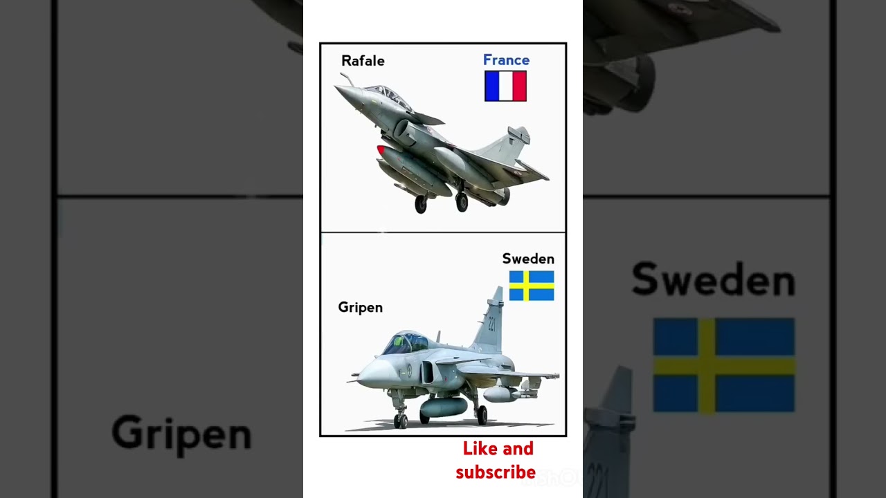 "ultimate fighter jet face-offb : rafale vs gripen 2025"