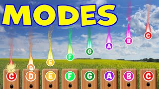 Journey Through The Modes - Orff Boomwhacker Play Along