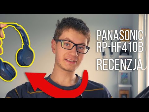 NAJLEPSZE słuchawki za 160zł? - Panasonic RP-HF410B | Recenzja