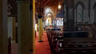 Inside St John's Anglican Church Lunnenburg