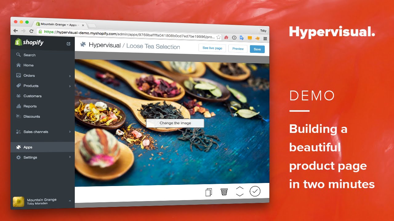 Hypervisual Demo Youtube