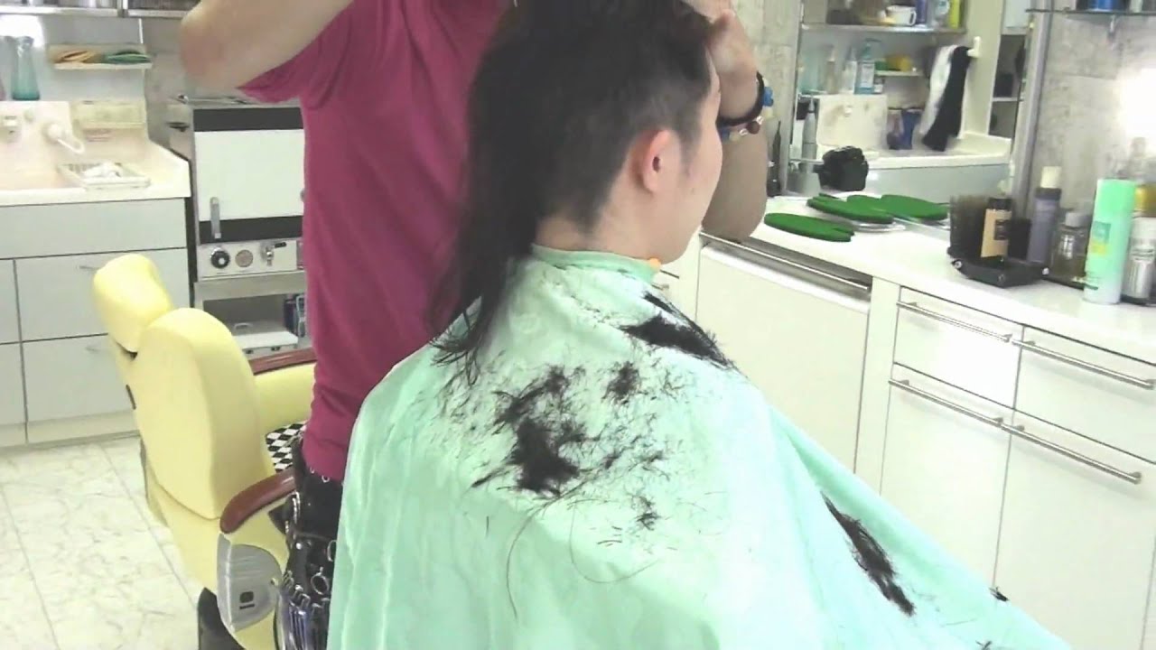 Hair Angel Vol.14』SAMPLE (woman hair cut).wmv - YouTube