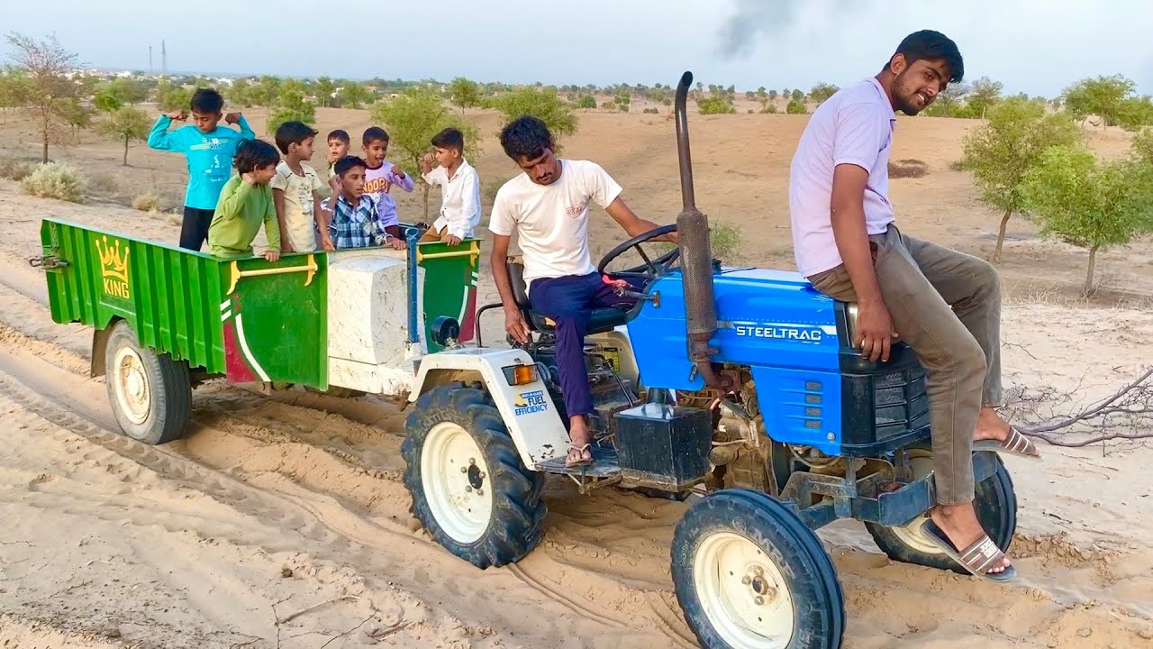 Mini Tractor Funny Video || Escort Steeltrac 15