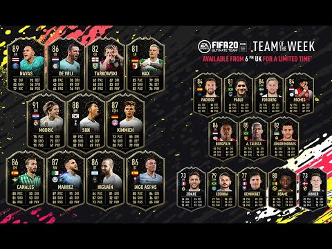 Video: FIFA 20 TOTW 11: Alle Spelers Opgenomen In Het Elfde Team Van De Week Vanaf 27 November