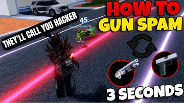 How to GUN SPAM in Roblox Jailbreak Season 28