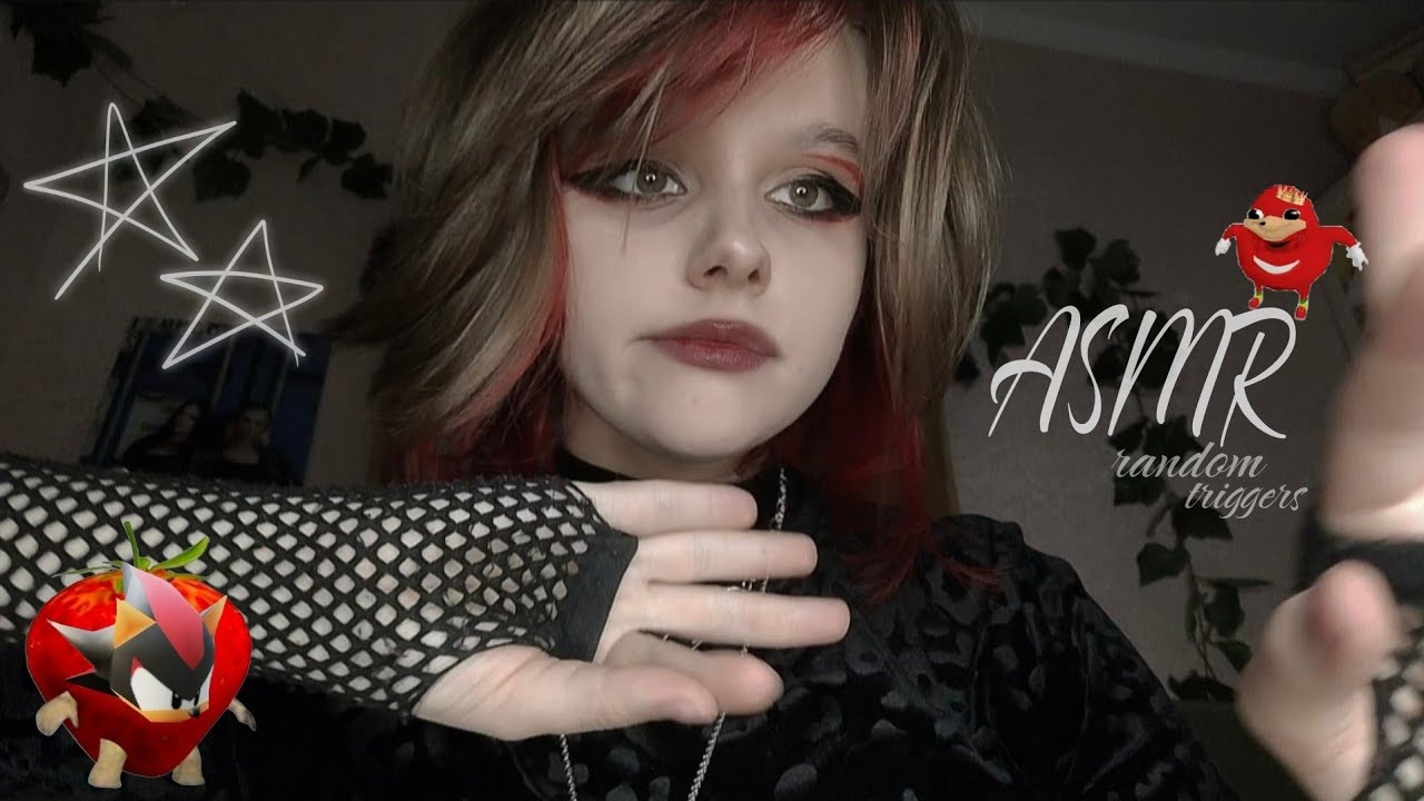 АСМР рандомные штучки + шепот для сна ♡ ASMR whisper + random triggers ♡ 