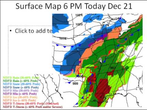 NWS Lincoln - Winter Storm Briefing 12-21-2013 5AM