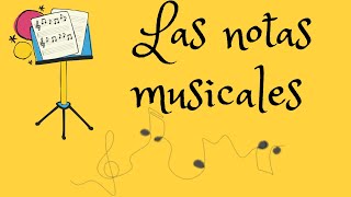 Las notas musicales: ¿Cuales son y como se escriben?