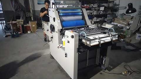 Taurus customer-made single color offset printing machine