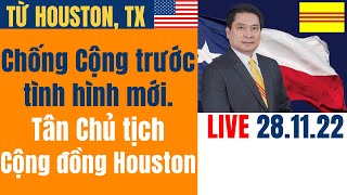 LIVE: Chống Cộng trước tình hình mới - Phỏng vấn Tân Chủ tịch Cộng đồng NVQG Houston