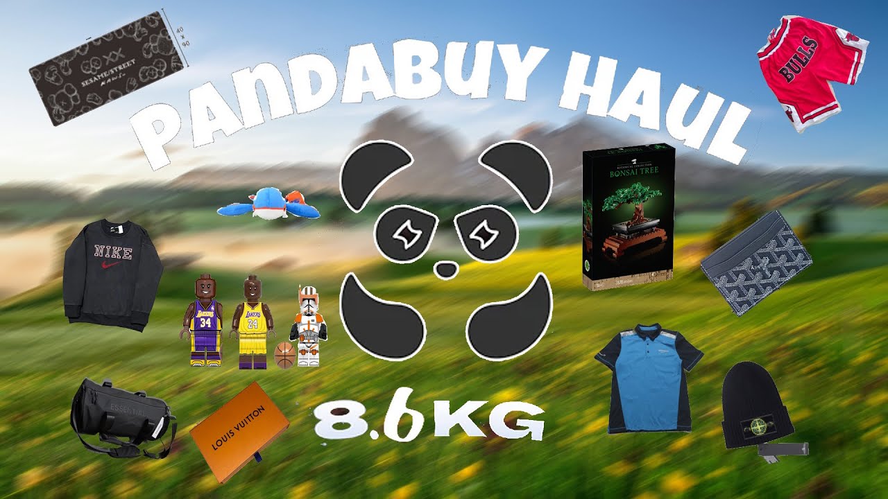 PandaBuy Haul **8.6KG** (Goyard/ Lego/ LV/ Nike Sweater/ Fear of