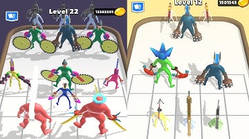 Merge ChainShaw : Monster Rampage , Chainsaw Monster Epic Battle, Gameplay, New Mobile Game