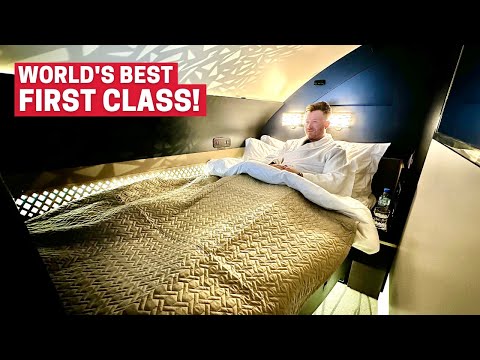 8Hrs On Worlds Best First Class Flight | Etihad The Residence