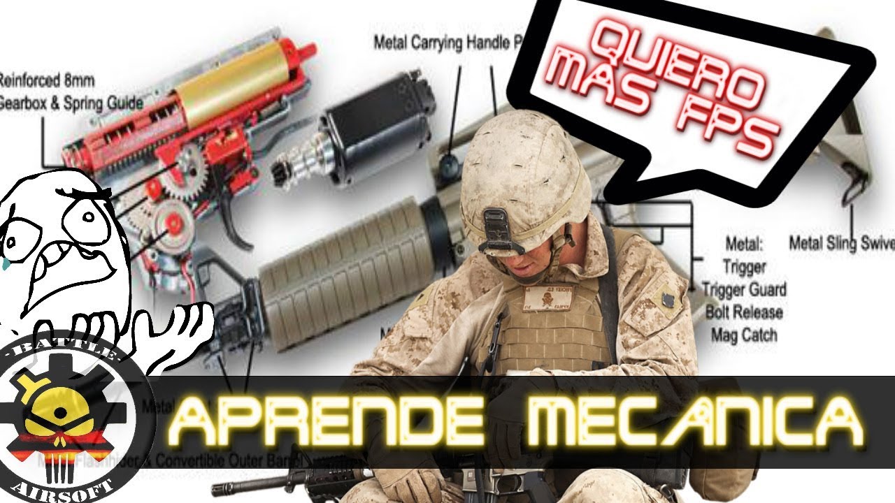 Como aumentar los fps 🔝de tu réplica de airsoft de la manera más segura y efectiva