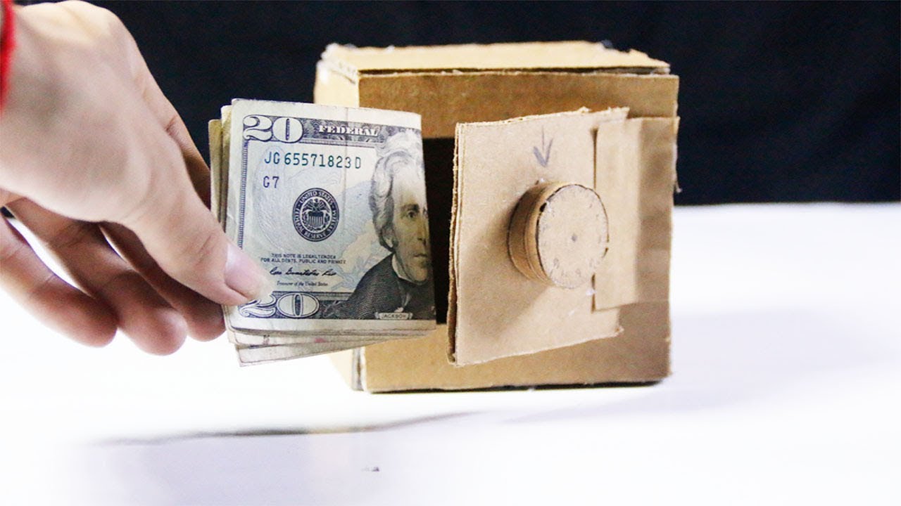 how to make a paper money safe