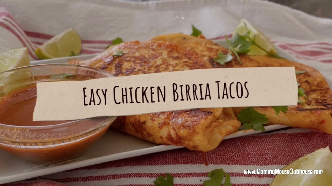 Chicken Birria Tacos - YouTube