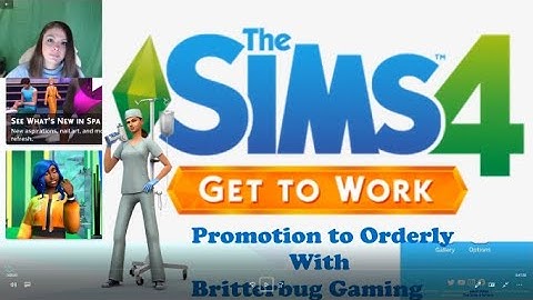 (PC) SIMS 4 Get to Work - Promotion to Orderly!
