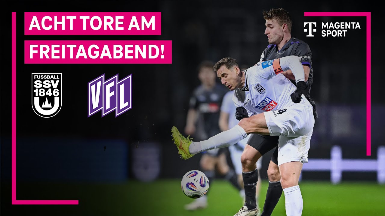 SSV Ulm - VfL Osnabrück, Highlights mit Live-Kommentar | 3. Liga | MAGENTA SPORT