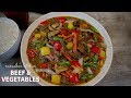 BEEF and VEGETABLES SAUCE  - Nanaaba's Kitchen - How to make the tastiest sauce without tomatoes