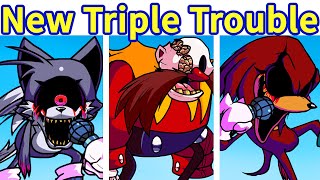 Friday Night Funkin': New Triple Trouble Reanimated \u0026 Remixed [FNF Mod] Sonic.EXE 2.0 Reanimated