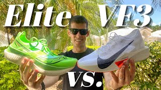 SAUCONY ENDORPHINE ELITE vs. NIKE VAPORFLY 3: super super shoes?