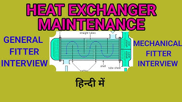 heat exchanger maintenance. general fitter interview. mechanical fitter interview
