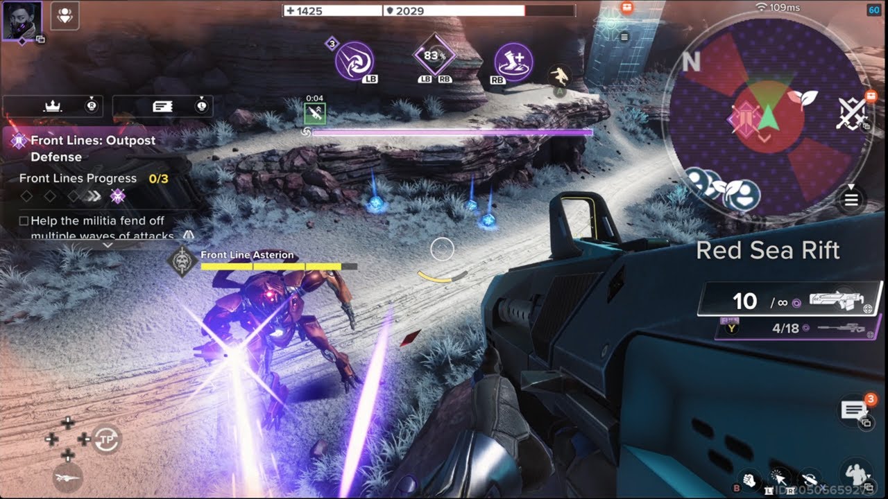 Destiny Rising keeping up with the sweats 116