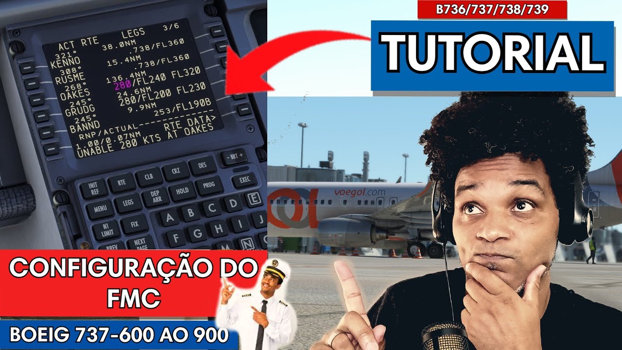 TUTORIAL DE COMO PREENCHER O FMC DO BOEING 736/700/800/900. #FMC # ...